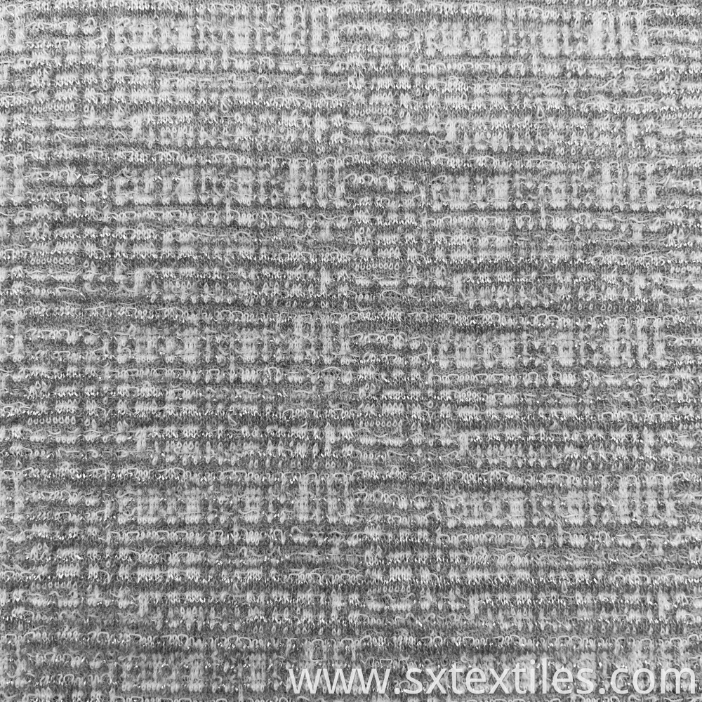 Poly Span Double Jacquard with Lurex